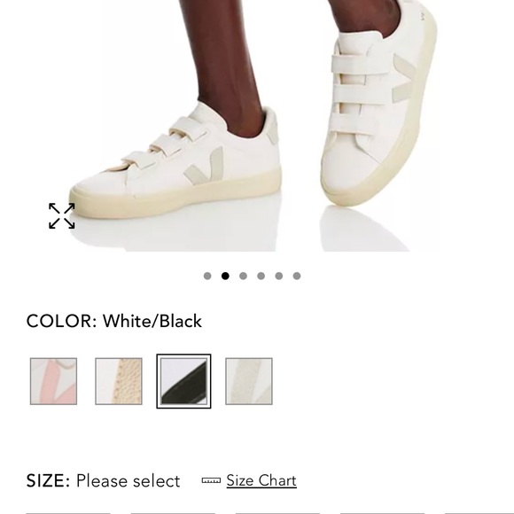 VEJAS Women's Recife Low Top Sneakers. WHITE / black. Size 11 (women’s) - Picture 8 of 8